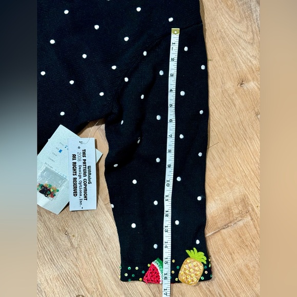 NEW Design Options by Philip and Jane Gordon Fruit Salad Cardigan Size M - Picture 10 of 10